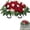 Red, variant on Artificial 1 PC Daffodil Realistic Floral Natural Design for Spring Home Easter Decor