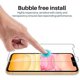 thumbnail image 4 of Protector de pantalla L K para iPhone XR 11, paquete de 3, vidrio templado 9H, 4 of 6
