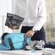 thumbnail image 4 of Mesh Shower Tote Bag Portable With Handle Bath Organizer For Travel Camping, 4 of 5