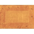 thumbnail image 1 of Ahgly Company Indoor Rectangle Abstract Brown Contemporary Area Rugs, 5' x 7', 1 of 4