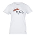 thumbnail image 1 of NFL Playera Aficionado Básica Denver Broncos Blanco para Mujer, Talla Mediana, 1 of 5