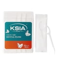 thumbnail image 1 of Palillos de Hilo Dental KSIA 50 Unidades Sabor Menta con Estuche, 1 of 9