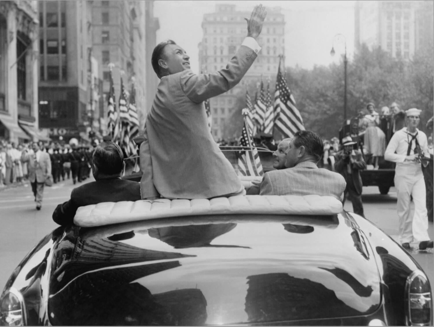 Art.com Ben Hogan Honored in a Ticker-Tape Parade in New York City Stretched Canvas Print Wall Art, 16" x 12"