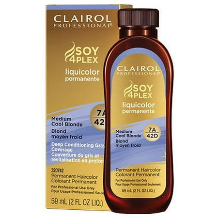 Clairol Professional Soy4plex Hair Color 7a 42d Medium Cool