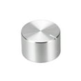 thumbnail image 4 of 5 pcs Potentiometer Knob Knurled Shaft Silver Tone Aluminum Smooth Surface Rotary Knob 20mmx13mm Volume Control Knob, 4 of 4