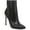 Black Leather, variant on Sam Edelman Womens Wrenley Leather Heels Ankle Boots