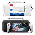 thumbnail image 2 of Hard EVA Carrying Case for PS5 Portal Handheld Console - Shockproof Protective Storage Bag with Zipper, Portable Travel Handbag for PlayStation Portal Accessories, 2 of 7