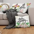thumbnail image 2 of He is Risen Easter Religious Pillow Covers 18x18 Inches, Cross Thorns Pillow Covers Burlap Decorative Cushion & Throw Pillows Cases for Easter Home Sofa Couch, 2 of 6