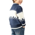 thumbnail image 7 of Guluxicc Kids Girls Turtleneck Cable Knit Sweater Long Sleeve Chunky Pullover Sweaters Fall Winter Loose Tops 3-8 Years, 7 of 7