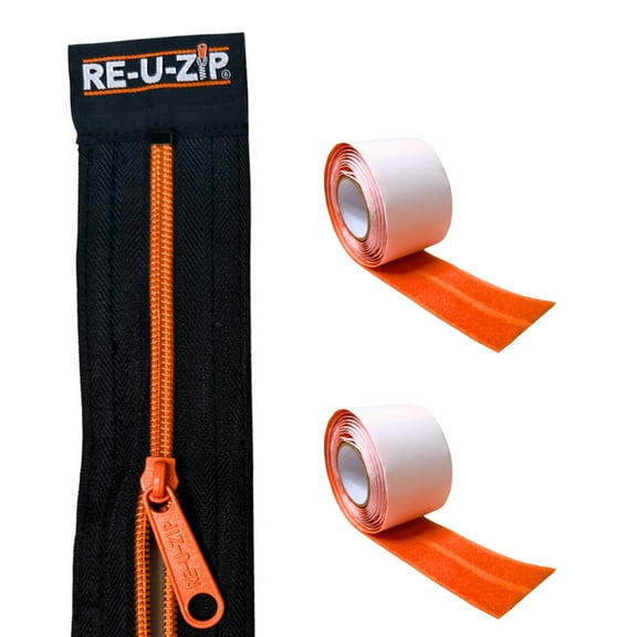 RE-U-ZIP® REUSABLE DUST BARRIER ZIPPER™ | Fail-Safe™  Lockable | Starter Kit
