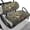 Deer Forest, variant on Pzuqiu Golf Cart Seat Covers, Compatible with Golf Carts, Suitable for Ezgo Breathable, Orange Camo