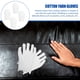 thumbnail image 4 of 12 pares de guantes blancos de algodón para mujeres y hombres, eczema, manos secas, servicio hidratante, limpieza de archivos, joyería, inspección de plata, 4 of 5