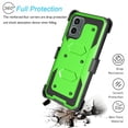 thumbnail image 5 of Takfox Case For Motorola Moto G Power 5G 2025 ,Shockproof Heavy Duty Rugged Locking Swivel Holster Belt Clip Kickstand Full Body Hard Shell Phone Cover Case,Green, 5 of 7