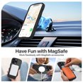 thumbnail image 6 of VENINGO Magnetic for iPhone 15 Pro Max Case ,Compatible with Mag-safe,Wavy Frame Hard Translucent Matte Back Cover,Slim Shockproof Protective iPhone 15 Pro Max Case 6.7",Black, 6 of 9