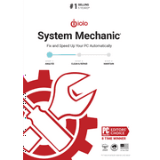 System Mechanic, Clean, Repair, and Optimize Up Your Windows PC, 10 Devices, 1 Year (Digital Download)