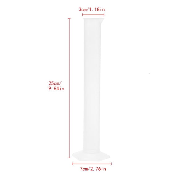 SDFGTstore 100ml Plastic Hydrometer Test Tube For Homebrew Whiskey Alcohol Beer Wine Mead