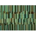 thumbnail image 1 of Ahgly Company Machine Washable Indoor Rectangle Oriental Turquoise Blue Traditional Area Rugs, 4' x 6', 1 of 4