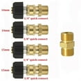 thumbnail image 5 of Allume M22 Washer Swivel Adapter Set 14mm 15mm Quick Connect To 1/4“ 3/8“ Accessory 14mm-1/4", 5 of 5