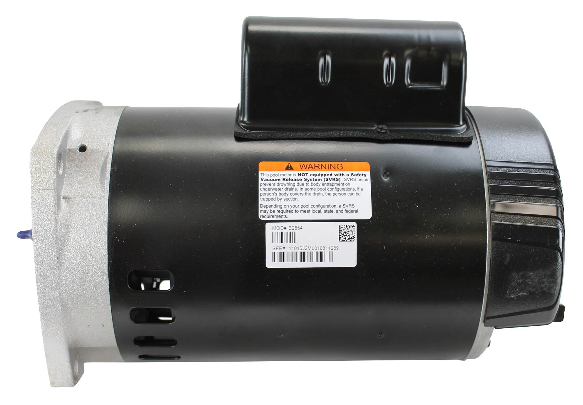 Smith Century B2854 Up-Rate 1.5HP Square Flange Pool/Spa Replacement  Motor