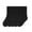 Black, variant on Uccdo 5 Pack Boys Girls Anti-slip Socks Set Kids Solid Color Ribbed Knitted Crew Socks Sports Socks 1-12Y