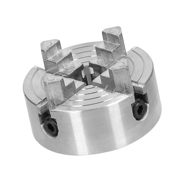 Machine Lathe Chuck 3 Jaws/4 Jaws Manual Self-Centering Mounting Bolt For Grinding Milling Turning Machine