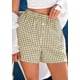 thumbnail image 5 of Shorts PRETTYGARDEN 2025 Verano Pijama Cuadros XL, 5 of 9