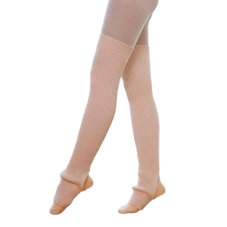 

1 Pair Women Girls Leg Warmers Socks Long Footless Socks Winter Autumn Dance Ballet Stocks Pink