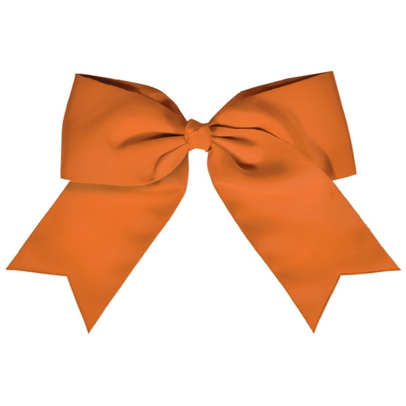 Jumbo Hair Bow Orange