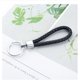 thumbnail image 1 of Llavero con número de teléfono móvil, cuerda tejida, llavero antipérdida para coche, colgante DIY para hombre y mujer, 8 unidades, 1 of 3