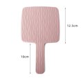 thumbnail image 1 of Espejo de maquillaje de belleza, espejo de un solo lado, espejo portátil con pintura UV, espejo de mano con galvanoplastia, 1 of 6