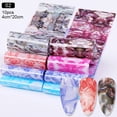 thumbnail image 3 of WREESH 1 Second Nail Art Sticker 10pcs/set Galaxy Nail Sky Paper 20*4cm Nail Sticker, 3 of 3
