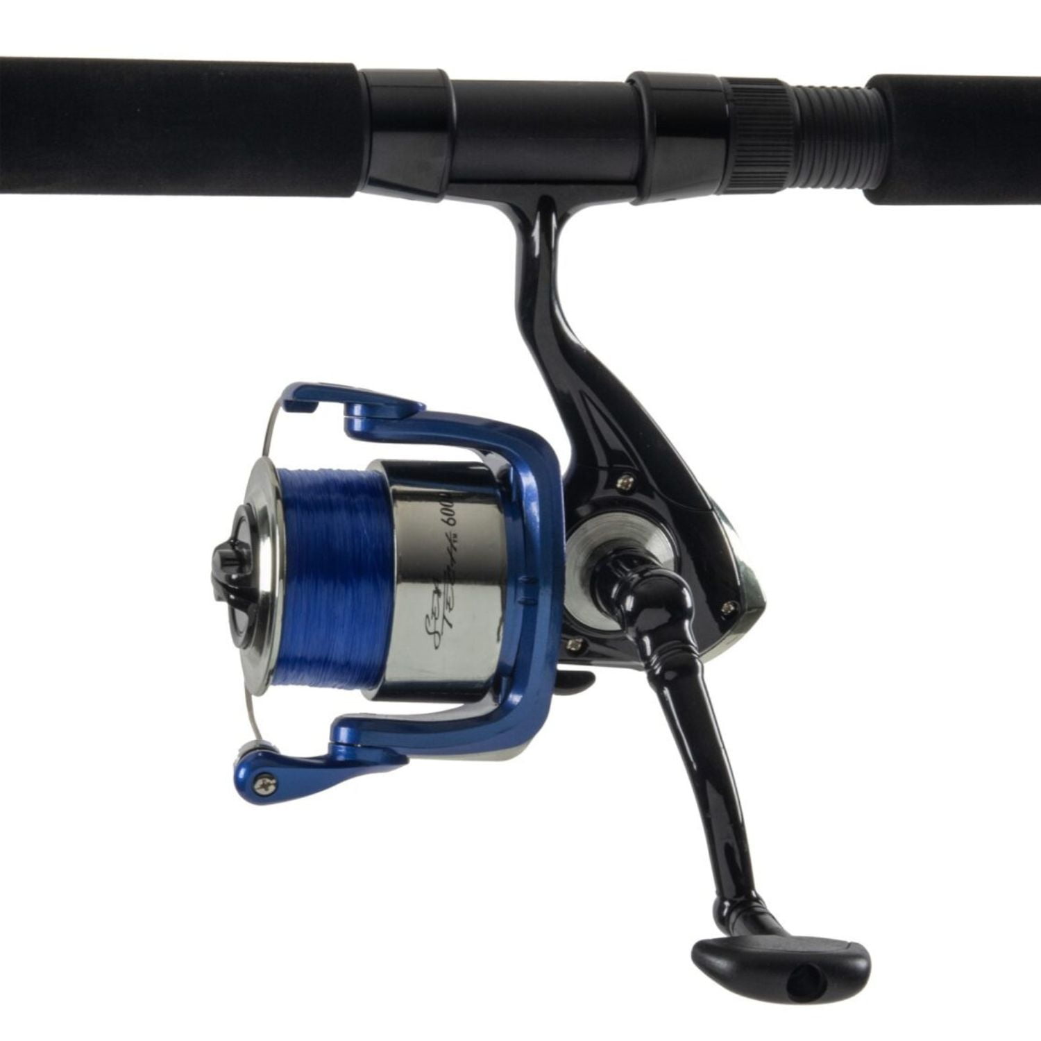 Tsunami Saltwater Spinning Fishing Combo, 7', 2-Piece - Silver
