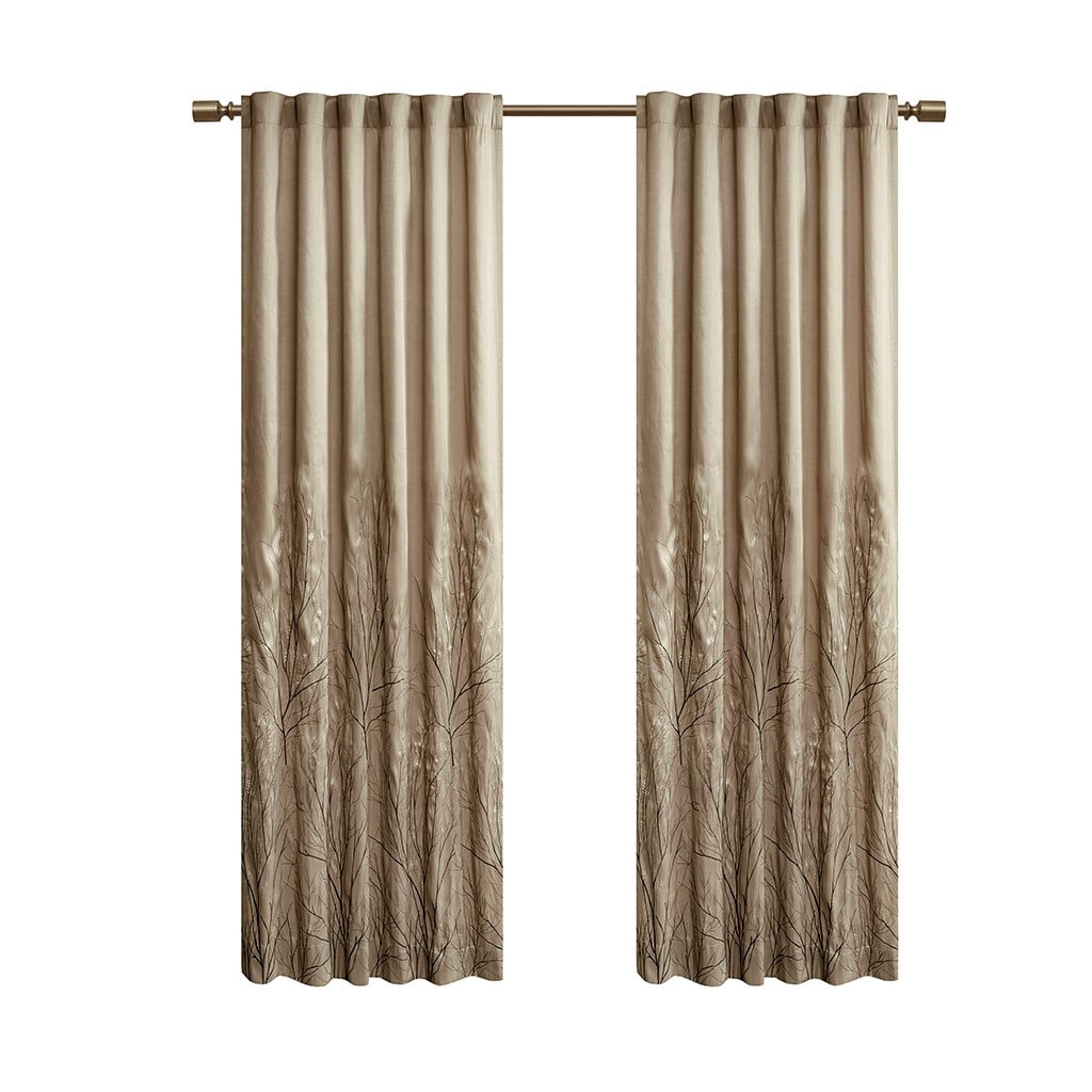 MAYEERTY Modern Multifunctional and practical Window Curtain Panel(Only 1 Pc Panel) for Bedroom
