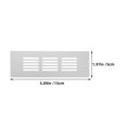 thumbnail image 2 of Hytrove 4-Pack Aluminum Alloy Covers for Office Ventilation, Odor Prevention, and Easy to Install, 2 of 8