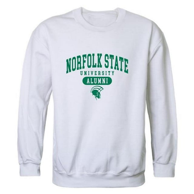 W Republic 560-350-WHT-04 Hommes Norfolk State Spartans Alumni Polaire, Blanc - Extra Grand