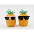 thumbnail image 2 of Ceramic Pineapple Salt and Pepper Shakers 2.5 Inch Tropical Gift, 2 of 3