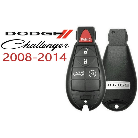 VLS Fobik Remote Key IYZ-C01C for Dodge Challenger, 433 Mhz, CR2032 Battery