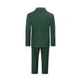 thumbnail image 4 of Boys Premium Hunter Green-Forest Green-Emerald Green 8 Piece Suit Set, 4 of 10