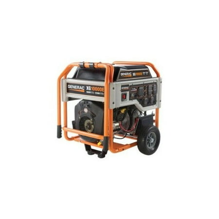 Generac 5802 XG Series 10,000 Watt Electric Start Portable Generator