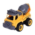 thumbnail image 2 of AMERTEER DIY Mixer Truck Take Apart -With Electric Vehicles Drill-Converts To Remote Control Car RC With Sound, 2 of 6