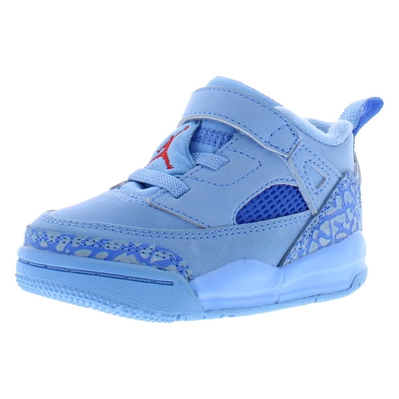 Nike Jordan Spizike Low Leather Infant/Toddler Shoes Size 6, Color: Football Blue/Fountain Blue