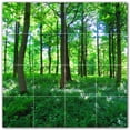 thumbnail image 1 of Picture-Tiles.com: Trees Ceramic Tile Wall Mural WAL501045-44S. 17"W x 17"H using (16) 4.25" x 4.25" Ceramic Tiles-Satin Finish, 1 of 3