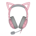 thumbnail image 2 of Razer Kraken Kitty V2 USB Wired RGB Headset, Chroma Kitty Ears Stream Reactive Lighting, Quartz Pink, 2 of 10