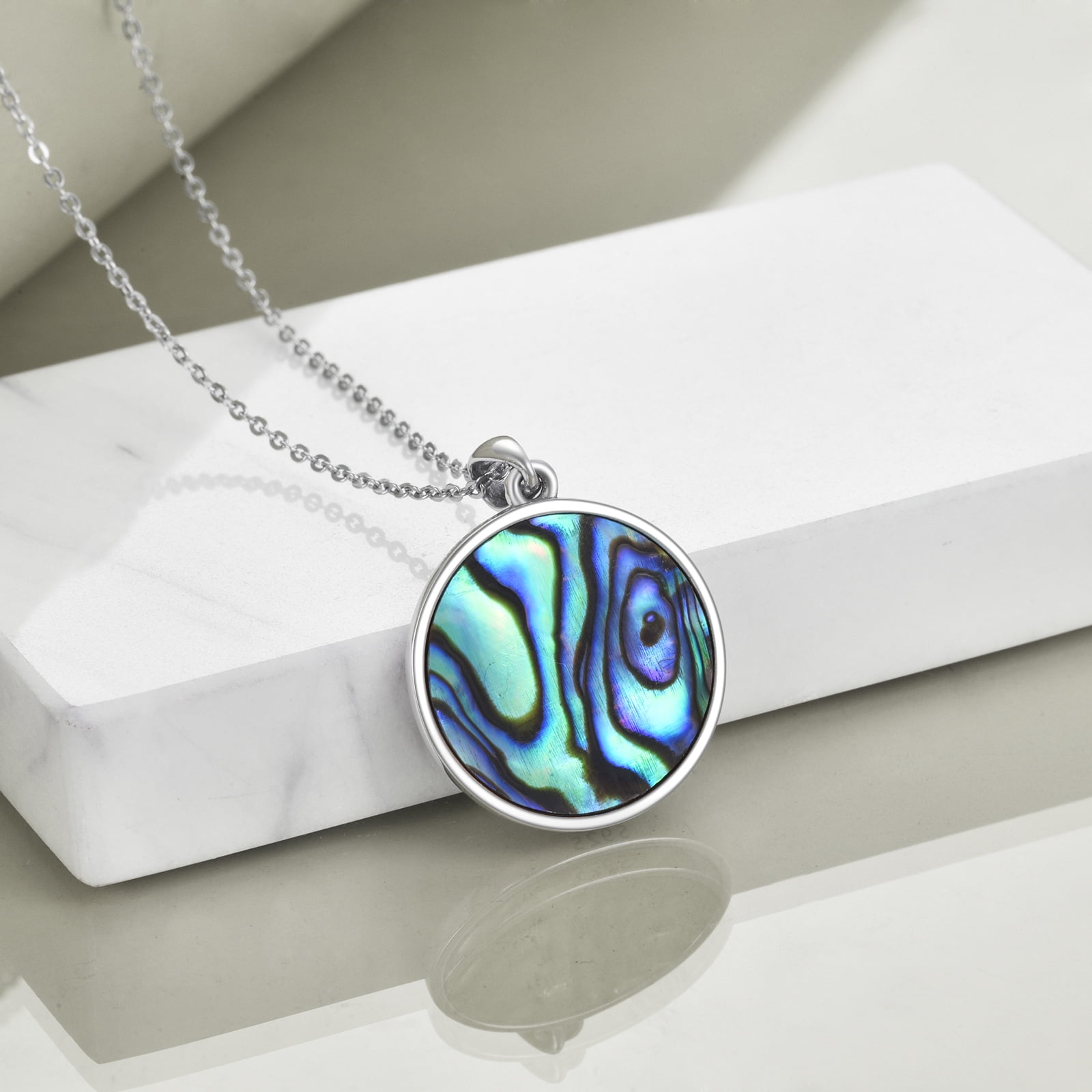 YAFEINI Lightning Bolt Necklace 925 Sterling Silver Lightning Bolt - Main Image