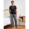thumbnail image 5 of Bas de Vêtements de Maison à Carreaux pour Hommes, 5 of 5