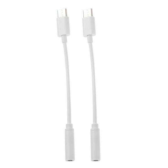 Cable adaptador de audio tipo C a 3,5 mm (2 unidades)