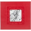 Pioneer Scrapbook W/ Frame Script 8"X8"-Red, Pk 1, Pioneer