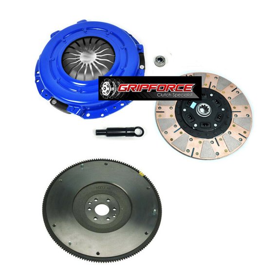 FX DUAL FRICTION CLUTCH KIT+FLYWHEEL FITS 05-10 MUSTANG SHELBY GT BULLITT NO CYL