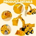 thumbnail image 4 of Friction Powered Sand Construction Vehicle, Heavy Duty Excavator Truck, Durable Earth Mover for Beach Play, Impact Resistant Outdoor Engineering Gear, 4 of 8