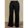 thumbnail image 3 of Plus Size Drawstring Waist Slant Pocket Sweatpants, 3 of 5